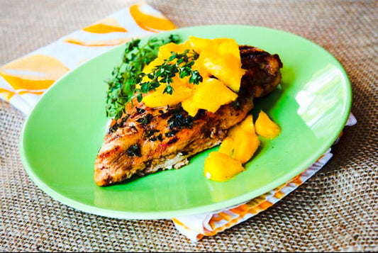 Spicy Mango Grilled Chicken