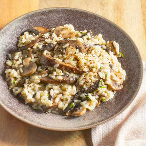 Gourmet EVOO Mushroom Risotto