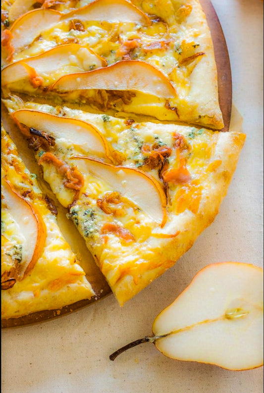 Ultimate Pear Balsamic Pizza