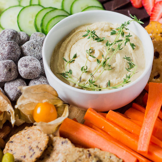 Sundried Tomato Parmesan & Garlic Hummus